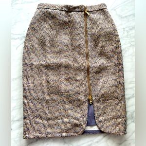 NWT JCrew Sparkly Tweed Skirt 00P
